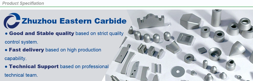 Tungsten Carbide Brazed Tips for Hard Metal Cutting